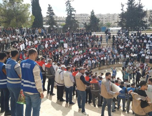 From Idlib to Gaza: Syrians demonstrate in solidarity with Palestinians